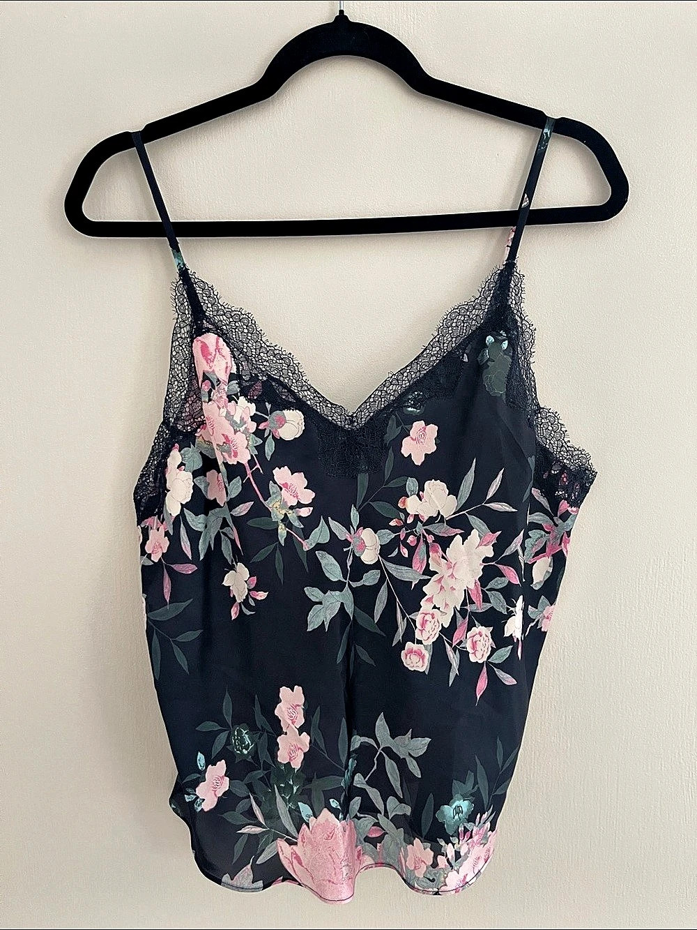 Victoria's Secret Floral Lace Cami Set